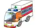 Jogo Quebra-Cabeça de Ambulância de Desenho Animado online Jogo Quebra-Cabeça de Ambulância de Desenho Animado online