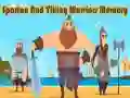Jogo Memória dos Guerreiros Espartanos e Vikings online