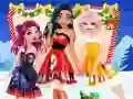 Jogo Sonho de dezembro das princesas online Jogo Sonho de dezembro das princesas online