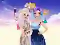 Jogo Desafio de Moda Ellie e Vilã Quinn online