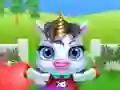 Jogo Cuidados com o Unicórnio Fofo online Jogo Cuidados com o Unicórnio Fofo online