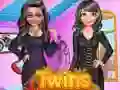 Jogo Moda Punk para Gêmeos online Jogo Moda Punk para Gêmeos online