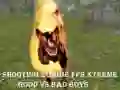 Jogo Atirando Zumbis fps Xtreme Bons vs Maus Meninos online