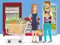 Jogo Quebra-Cabeça de Compras Felizes online Jogo Quebra-Cabeça de Compras Felizes online