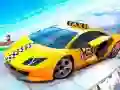 Jogo Acrobacias de Carro de Taxi Real 3D online