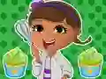 Jogo Dottie Doc McStuffins: Fazedor de Cupcakes online Jogo Dottie Doc McStuffins: Fazedor de Cupcakes online