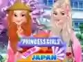 Jogo Viagem das Princesas ao Japão online Jogo Viagem das Princesas ao Japão online