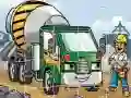 Jogo Quebra-Cabeça de Caminhões de Construção online Jogo Quebra-Cabeça de Caminhões de Construção online