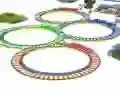 Jogo Corrida de Trem Lowpoly online Jogo Corrida de Trem Lowpoly online