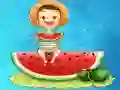 Jogo Quebra-Cabeça de Melancia e Bebidas online Jogo Quebra-Cabeça de Melancia e Bebidas online