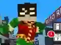 Jogo Teen Titans Go: Minecraft Corredor Adolescente 3D online