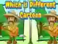 Jogo Qual é o desenho animado diferente online Jogo Qual é o desenho animado diferente online