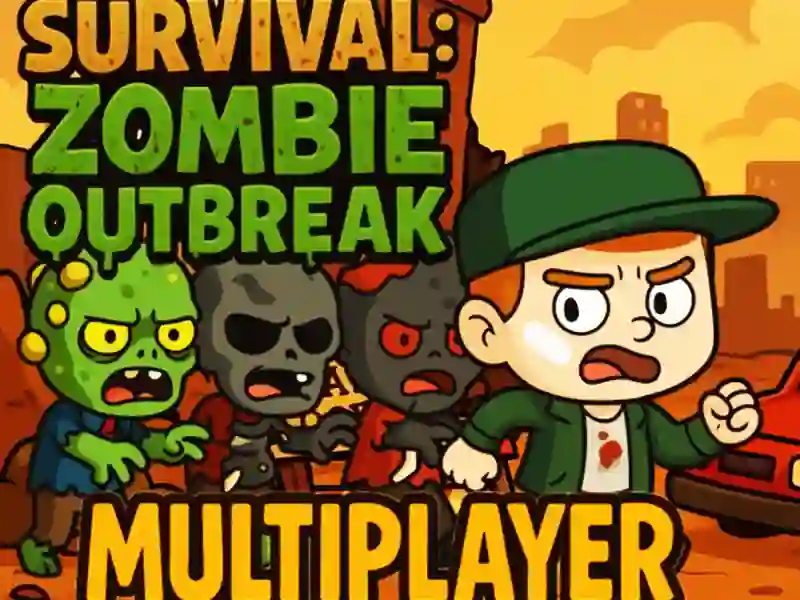 Jogo Multiplayer de surto de zumbis de sobrevivência online