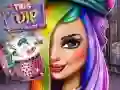 Jogo Tris VIP Maquilhagem de Boneca online Jogo Tris VIP Maquilhagem de Boneca online