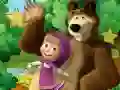 Jogo Menina Pequena E O Urso: Estrelas Ocultas online Jogo Menina Pequena E O Urso: Estrelas Ocultas online
