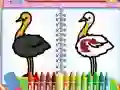 Jogo Jogo de Colorir Pássaros online Jogo Jogo de Colorir Pássaros online
