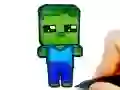 Jogo Colorindo Fácil para Crianças Mineblox online Jogo Colorindo Fácil para Crianças Mineblox online