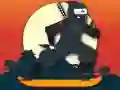 Jogo Lava E Ninja Skateboard online Jogo Lava E Ninja Skateboard online