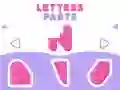 Jogo Partes das Letras online Jogo Partes das Letras online