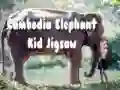 Jogo Quebra-Cabeça Elefante Criança Camboja online Jogo Quebra-Cabeça Elefante Criança Camboja online