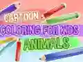 Jogo Colorindo Cartoon para Crianças Animais online Jogo Colorindo Cartoon para Crianças Animais online