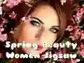 Jogo Jigsaw Mulheres Beleza de Primavera online Jogo Jigsaw Mulheres Beleza de Primavera online