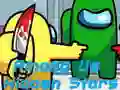 Jogo Among Us Estrelas Escondidas online Jogo Among Us Estrelas Escondidas online