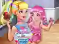 Jogo Pregue peças na babá Ally de Mal Humor online