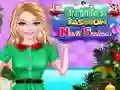 Jogo Salão de Unhas de Moda Natalina online