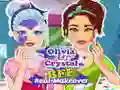 Jogo Crystal e Olivia: Verdadeira Transformação de Melhores Amigas online Jogo Crystal e Olivia: Verdadeira Transformação de Melhores Amigas online
