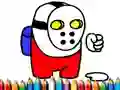 Jogo Livro de Colorir do Cara do Espaço online Jogo Livro de Colorir do Cara do Espaço online