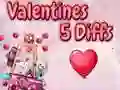Jogo Valentine 5 Diferenças online
