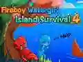 Jogo Sobrevivência na Ilha do Fireboy Watergirl 4 online