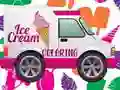 Jogo Colorir Caminhões de Sorvete online Jogo Colorir Caminhões de Sorvete online