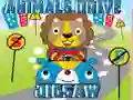 Jogo Animais ao Volante Quebra-Cabeça online Jogo Animais ao Volante Quebra-Cabeça online