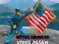 Jogo Quebra-cabeça da União Britânico-Americana online Jogo Quebra-cabeça da União Britânico-Americana online