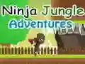 Jogo Aventuras de Ninja na Selva online Jogo Aventuras de Ninja na Selva online