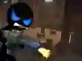 Jogo Stickman Assassino Armado Espaço Frio online