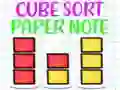 Jogo Cubo Classificar Nota de Papel online Jogo Cubo Classificar Nota de Papel online