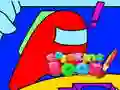 Jogo Livro de Colorir Among Us online