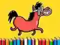 Jogo De Volta às Aulas: Livro de Colorir Pôneis online Jogo De Volta às Aulas: Livro de Colorir Pôneis online