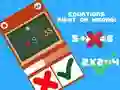 Jogo Equações Certas ou Erradas online Jogo Equações Certas ou Erradas online