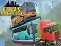 Jogo Caminhão de transporte de ônibus da cidade online