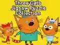 Jogo Coleção de Quebra-Cabeças Três Gatos online Jogo Coleção de Quebra-Cabeças Três Gatos online