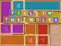 Jogo Preencha os buracos online Jogo Preencha os buracos online
