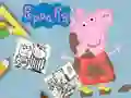 Jogo Livro de Colorir da Peppa Pig online Jogo Livro de Colorir da Peppa Pig online