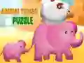 Jogo Quebra-Cabeça da Torre dos Animais online Jogo Quebra-Cabeça da Torre dos Animais online