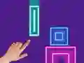 Jogo Torre Empilhada Neon: Mantenha os Blocos em Equilíbrio online