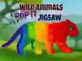 Jogo Quebra-Cabeça Pop It Animais Selvagens online Jogo Quebra-Cabeça Pop It Animais Selvagens online