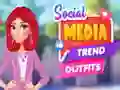 Jogo Roupas de Tendências de Mídias Sociais online